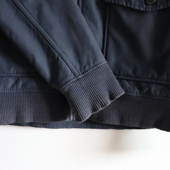 Bench Mens Blue Sz M Full Zip Mid-Weight Sherpa Long Sleeve Utility Jacket - Picture 10 of 14